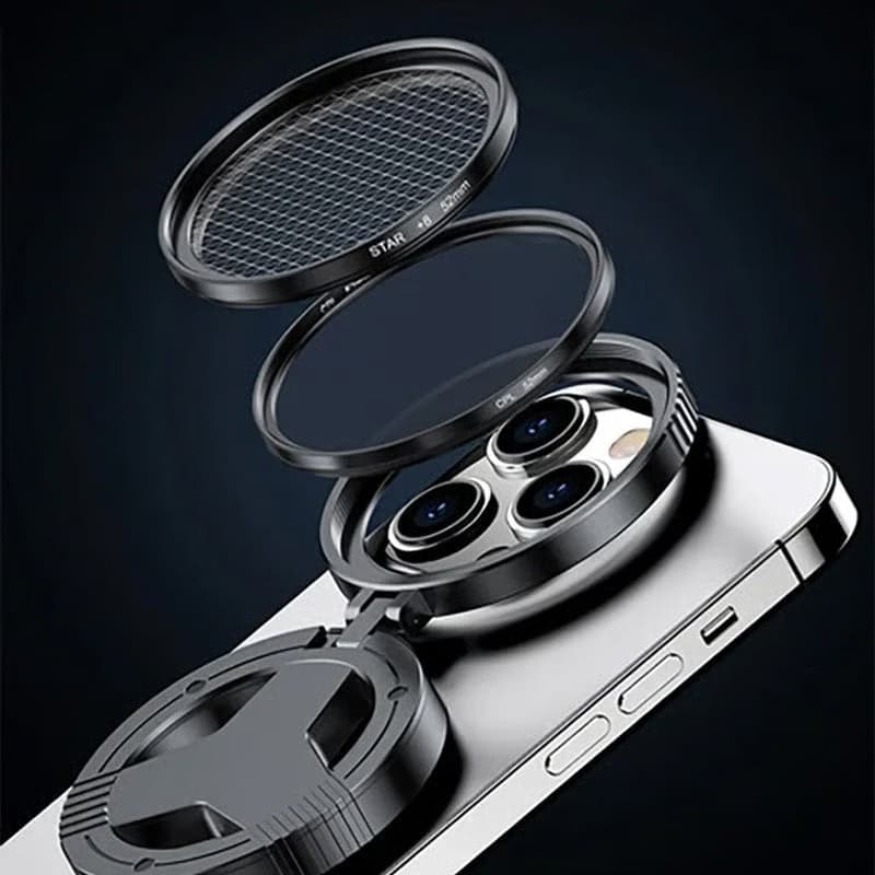 2‑in‑1 Magnetic CPL & Star Filter Lens