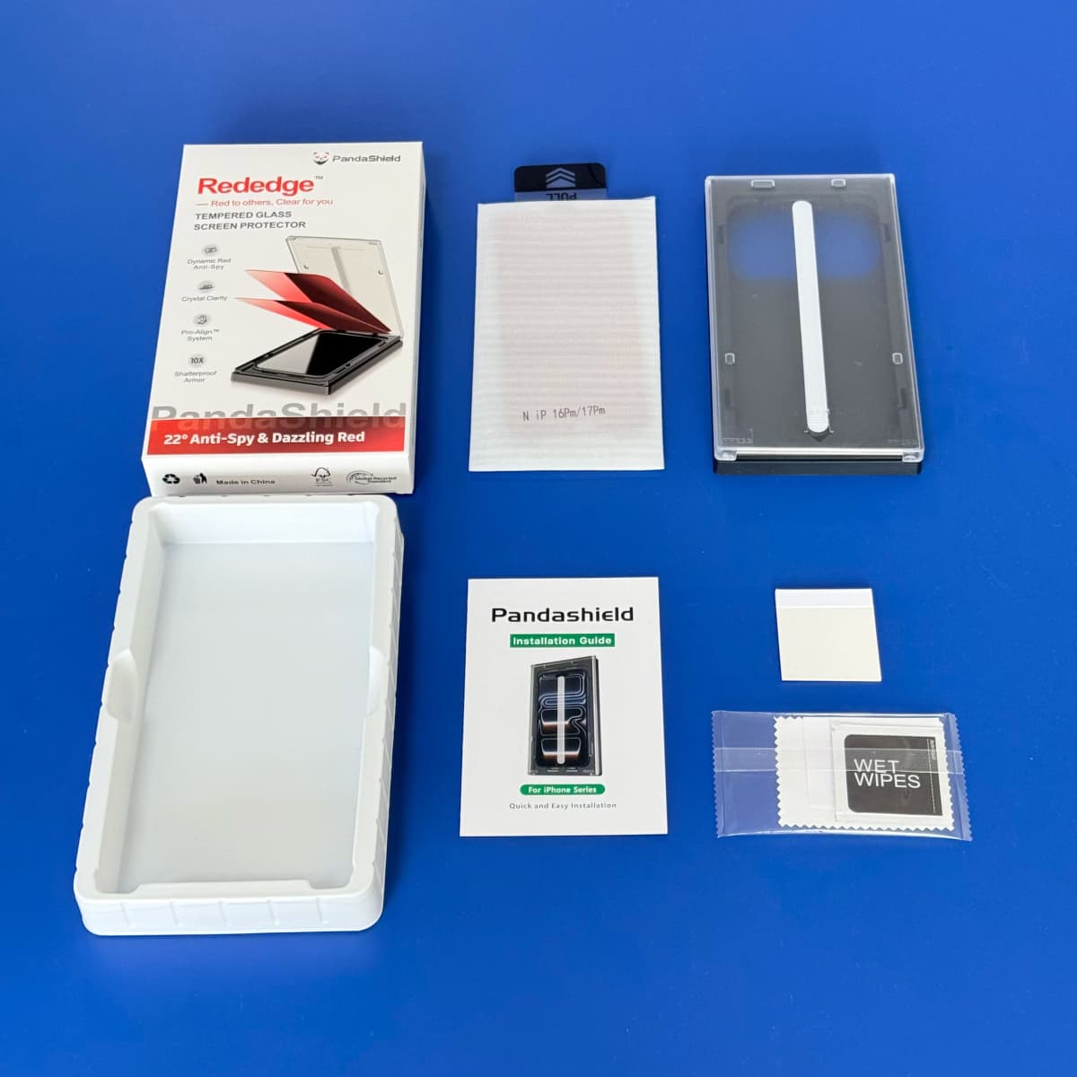 Hot Sale Red Privacy Screen Protector Tempered Glass Screen Protector 9H Anti-Spy Full Coverage for iPhone 18 17 16 15 14 ProMax