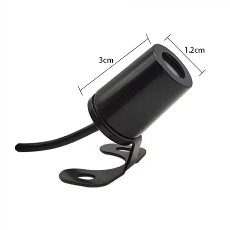 2Pcs Motorcycle Angel Wings LED Underbody Light Projector Ghost Light Goldwing Welcome Brake Taillights Modified Decorative Lamp
